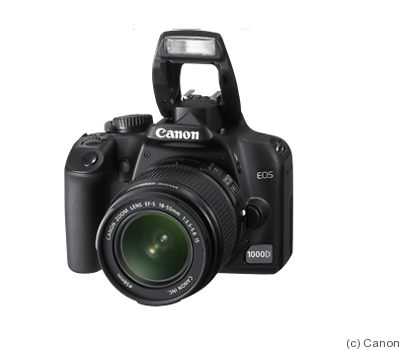 Canon: EOS 1000D (EOS Rebel XS / Kiss F Digital) Price Guide: estimate a  camera value