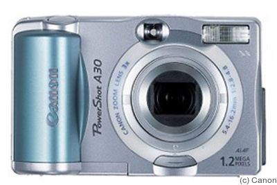 Canon: PowerShot A30 camera