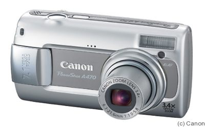 Canon: PowerShot A470 camera