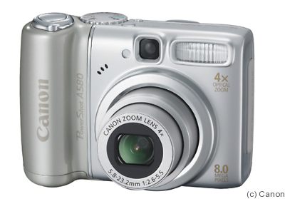 Canon: PowerShot A580 camera