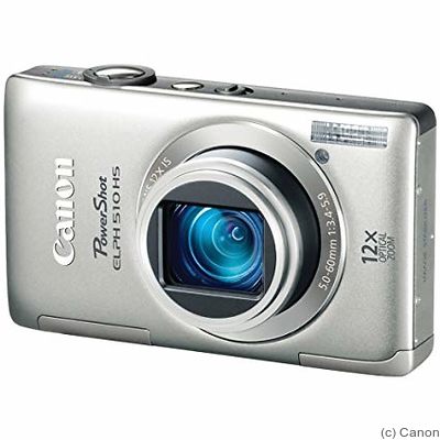 Canon: PowerShot ELPH 510 HS (IXUS 100 HS / IXY 51s) camera