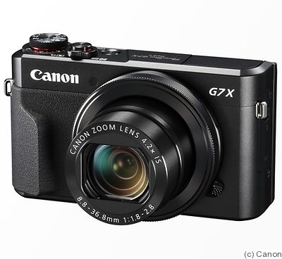 Canon: PowerShot G7 X Mark II camera