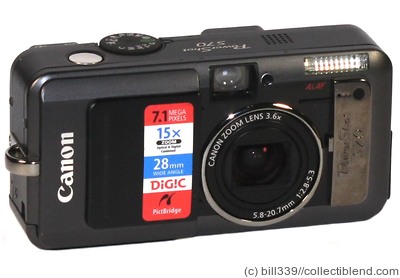 Canon: PowerShot S70 camera