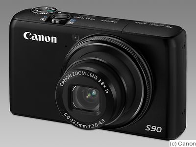 Canon: PowerShot S90 camera