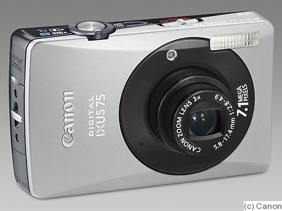 Canon: PowerShot SD750 (Digital IXUS 75 / IXY Digital 90) camera