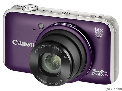 Canon: PowerShot SX220 HS camera