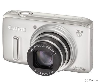 Canon: PowerShot SX240 HS Price Guide: estimate a camera value