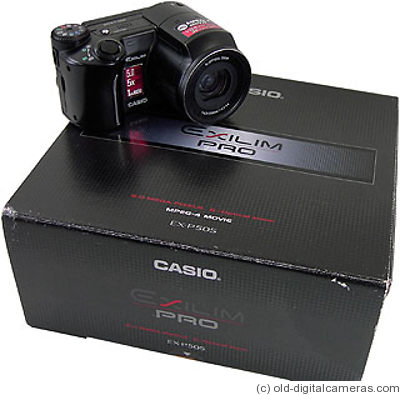 Casio: Exilim EX-P505 camera