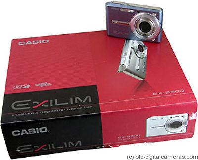 Casio: Exilim EX-S600 camera