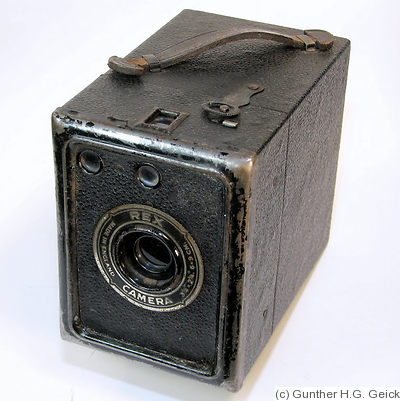 Coronet Camera: Rex Box (cardboard/metal) camera