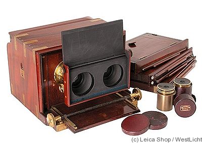 Dallmeyer J. H.: Stereo (sliding box, wet plates) Universal camera