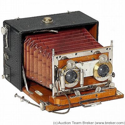 Ernemann: HEAG VI Stereo (two shutters) camera