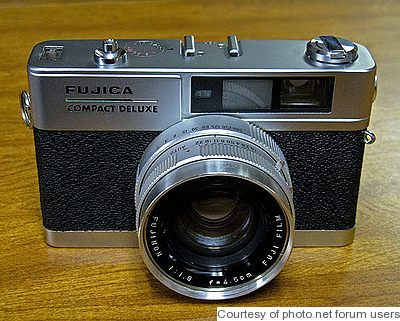 Fuji Optical: Fujica Compact Deluxe Price Guide: estimate a camera value