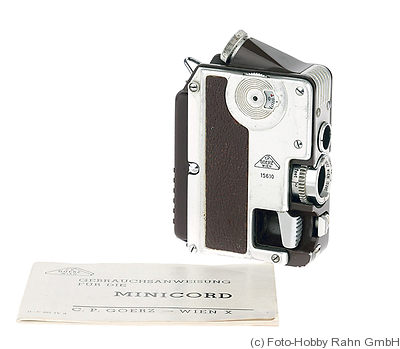 Goerz C.P. Wien: Minicord III camera