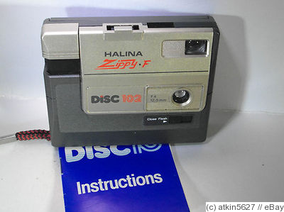 Haking: Halina Disc 102 (Zippy F) camera
