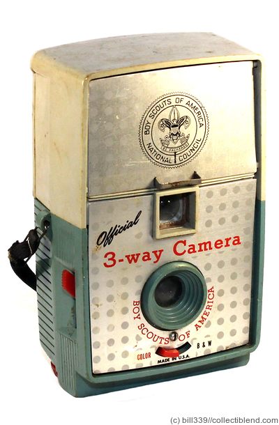 Herbert George: Official Boy Scouts of America (3-way) camera