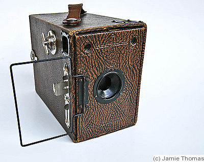 Houghton: Ensign 2 1/4 B RR (box, brown) camera