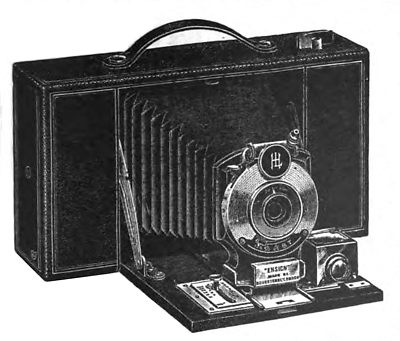 Houghton: Folding Ensign (oblong) camera