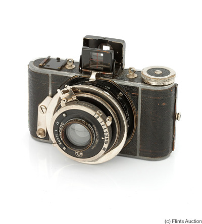 Ihagee: Parvola (Klein-Ultrix) 1450 (3x4cm, f2.7 Makro-Plasmat) camera