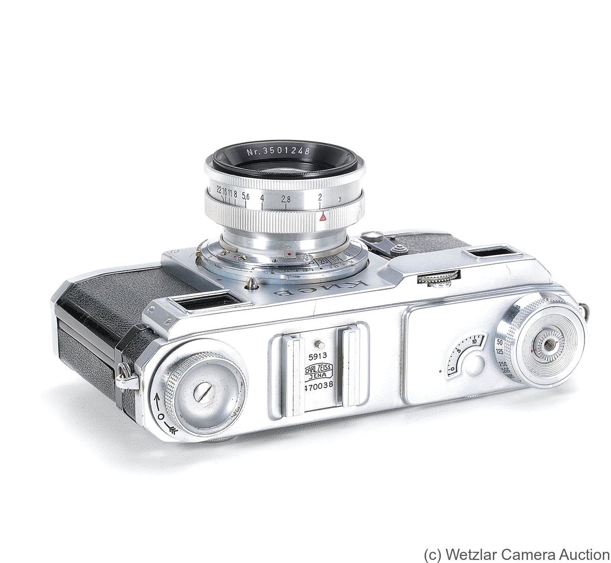 Kiev Arsenal: Kiev II (Carl Zeiss Jena Contax II) camera