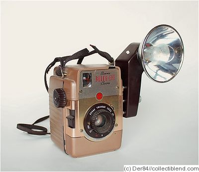 Kodak Eastman: Brownie Bulls-Eye gold camera