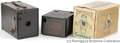 Kodak Eastman: Brownie No.2 Model D (US) camera