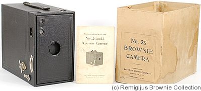 Kodak Eastman: Brownie No.2C Model A (US) camera