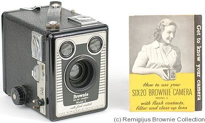 Kodak Eastman: Brownie Six-20 Camera Model E camera