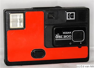 Kodak Eastman: Disc 3100 (red) camera