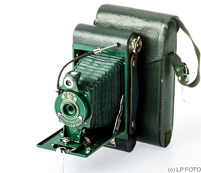 Kodak Eastman: Folding Rainbow Hawk-Eye No.2 Model B camera