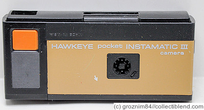 Kodak Eastman: Hawkeye Pocket Instamatic III camera