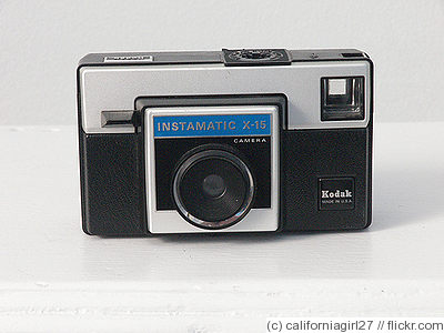 Kodak Eastman: Instamatic X-15 camera