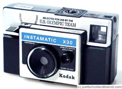 Kodak Eastman: Instamatic X-30 Olympic camera