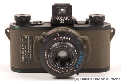Kodak Eastman: Kodak 35 (US Army Signal Corps PH-324) camera