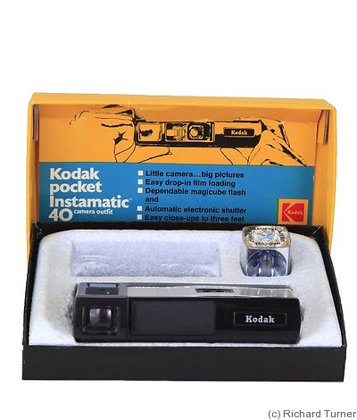Kodak Eastman: Pocket Instamatic 40 camera
