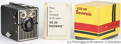 Kodak Eastman: Six-20 Brownie (UK) camera