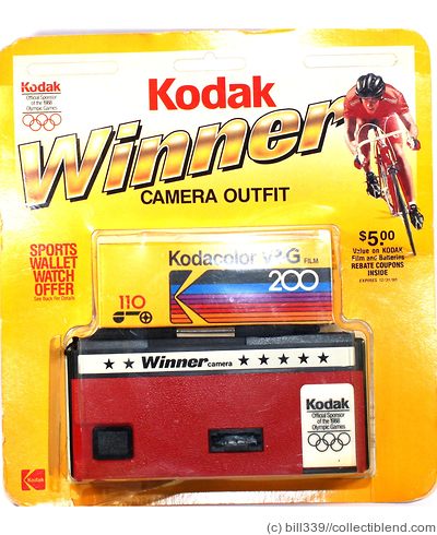 Kodak Eastman: Winner Camera (1988 Olympics) camera