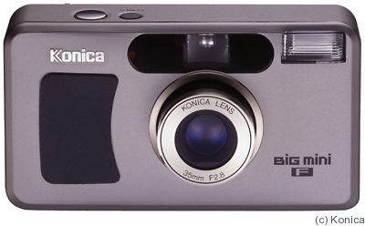 Konishiroku (Konica): Big Mini F Price Guide: estimate a camera value