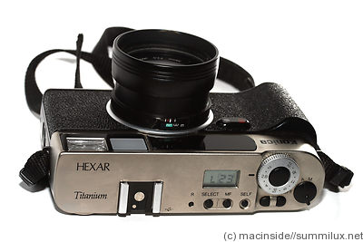 Konishiroku (Konica): Hexar Titanium camera