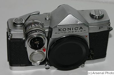 Konishiroku (Konica): Konica Auto-Reflex P camera