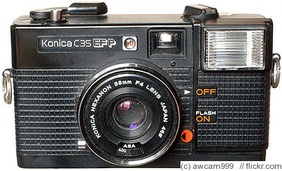 Konishiroku (Konica): Konica C35 EFP camera