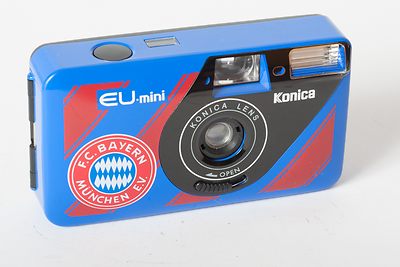 Konishiroku (Konica): Konica EU Mini FC Bayern München camera