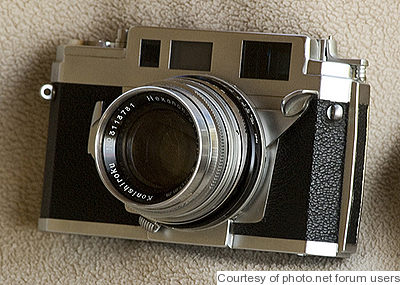 Konishiroku (Konica): Konica IIIA camera