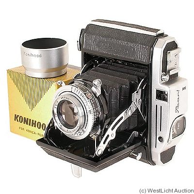 Konishiroku (Konica): Pearl II (4.5x6) camera