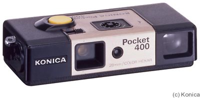 Konishiroku (Konica): Pocket 400 camera