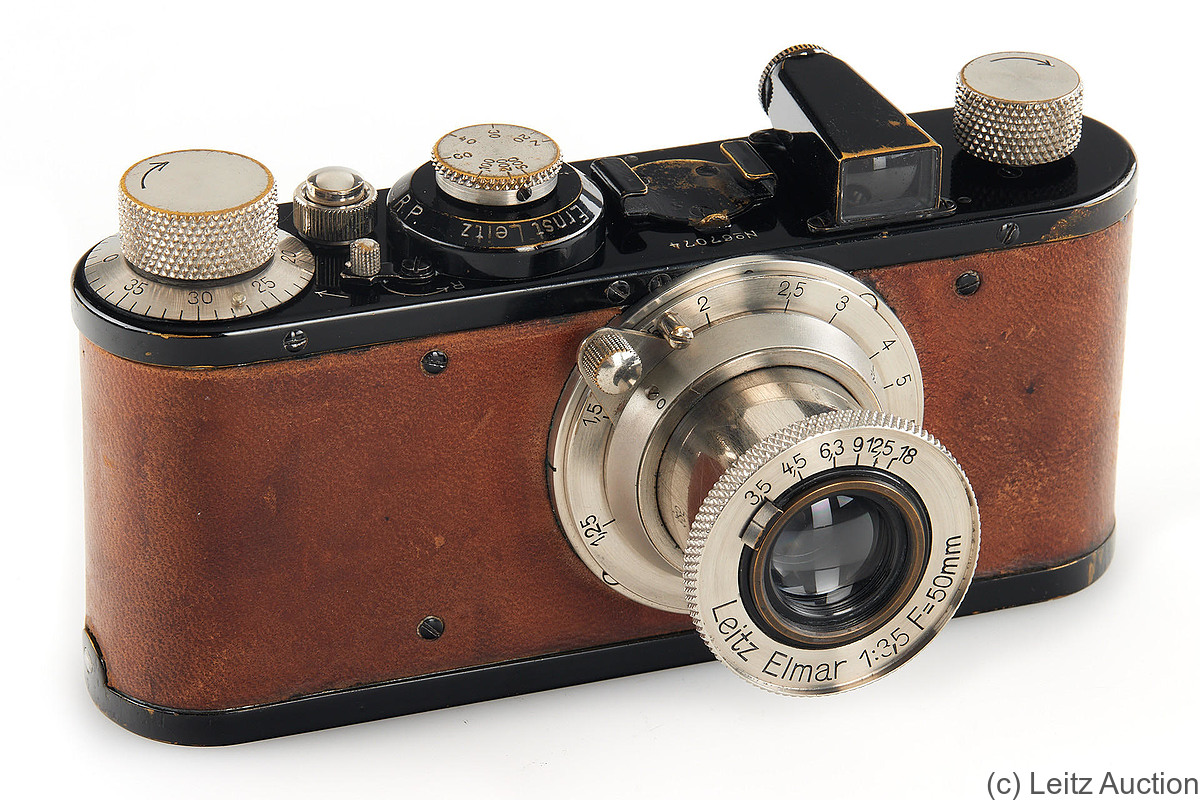 Leitz: Leica I Mod C Calfskin camera