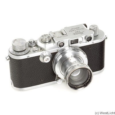 Leitz: Leica III (Mod.F) chrome 'Stapo Regensburg' camera