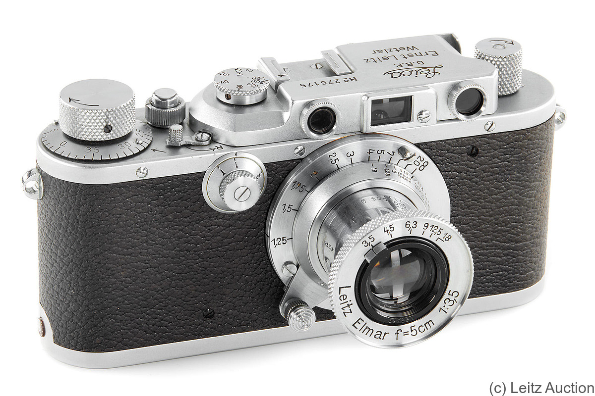 Leitz: Leica III (Mod.F) chrome camera