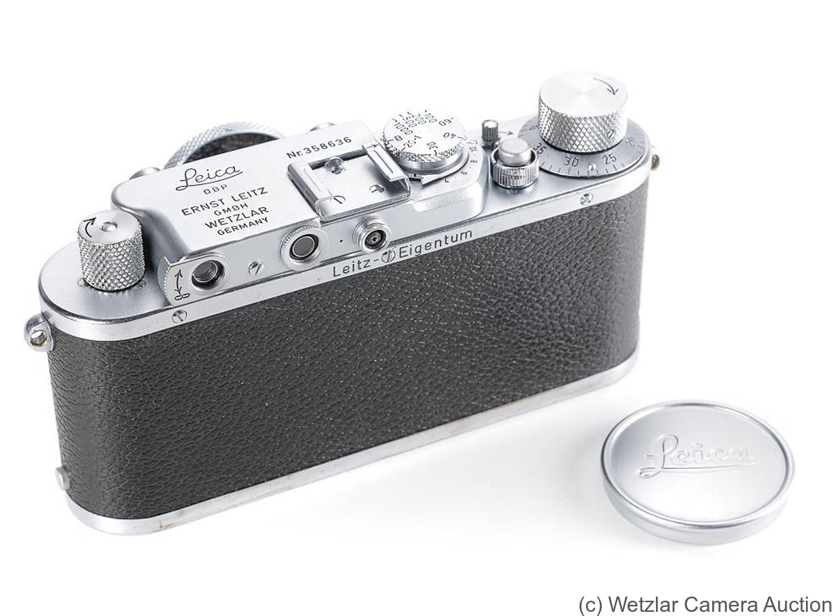 Leitz: Leica IIIa (Mod G) Syn 'Leitz-Eigentum' camera