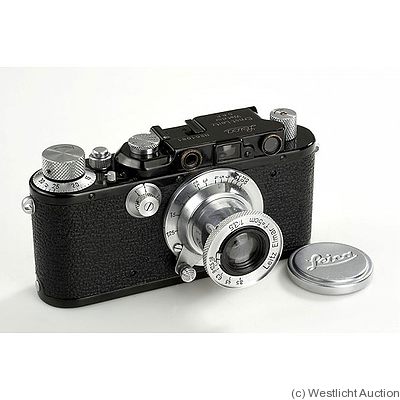 Leitz: Leica IIIa (Mod G) black camera